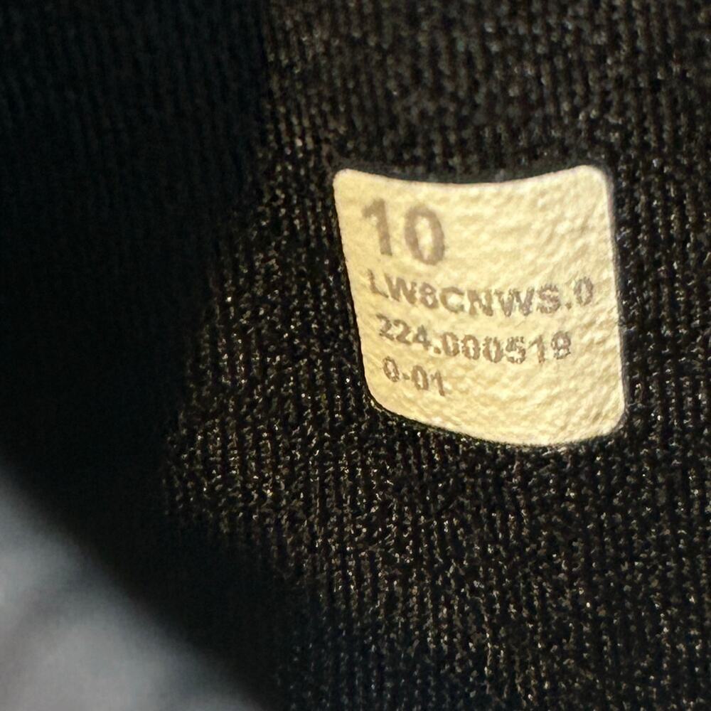 Lululemon black grey ribbed softstreme zip leg high rise cropped pants size 10 - Picture 11 of 11
